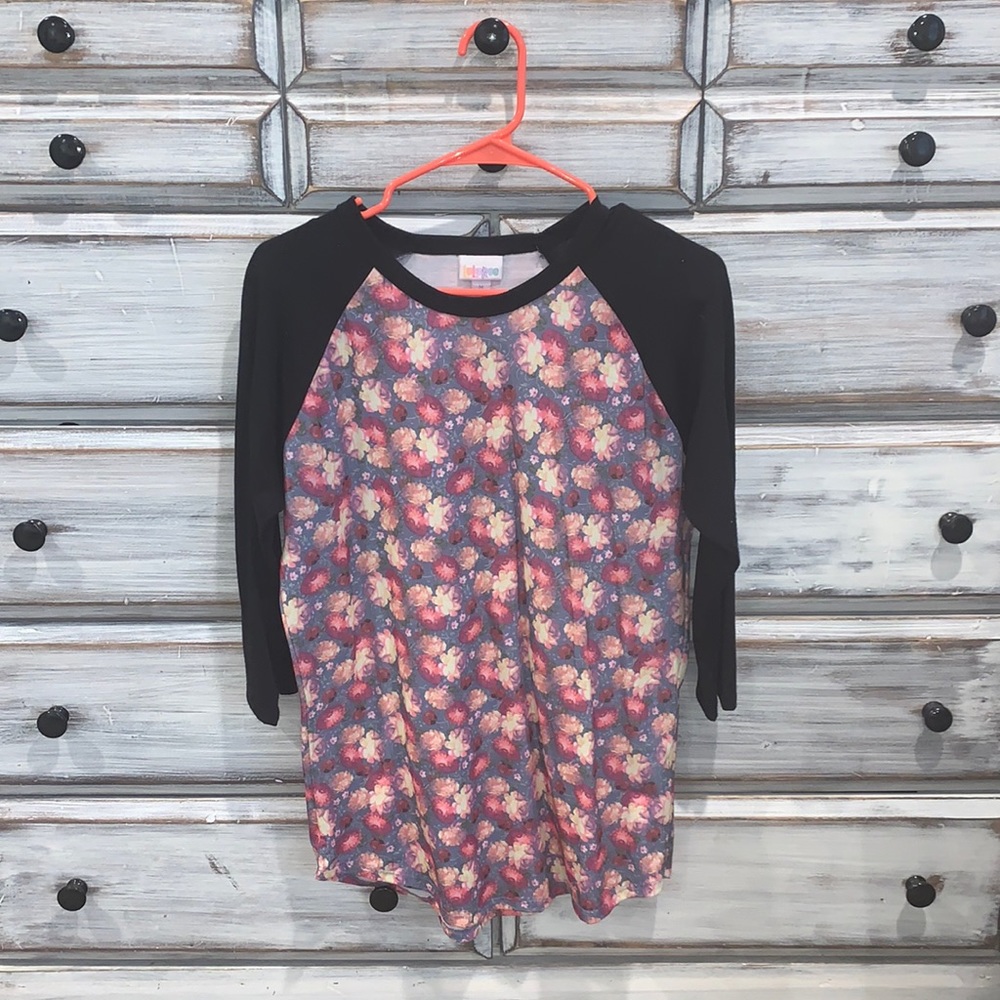 LulaRoe Randy Baseball T-shirt Size M